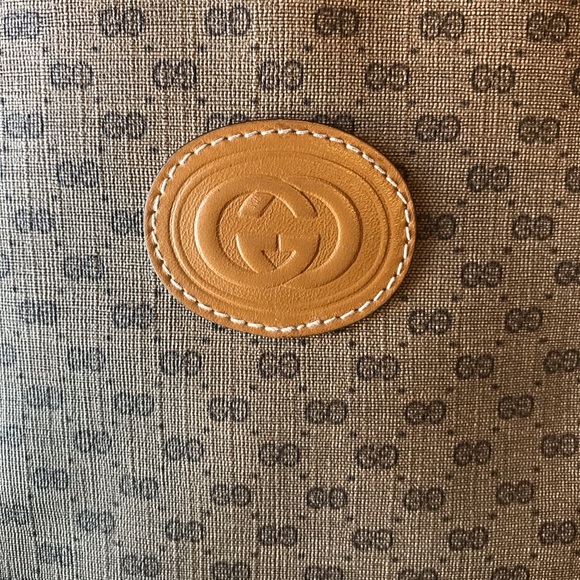 Vintage Gucci Micro GG Tote- Large - Picture 3 of 14